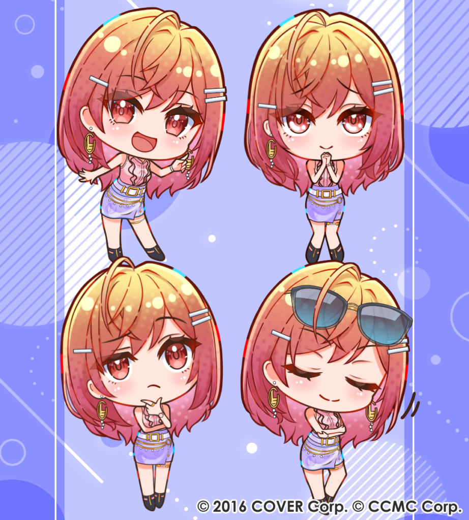 一条莉々華様 SDイラスト